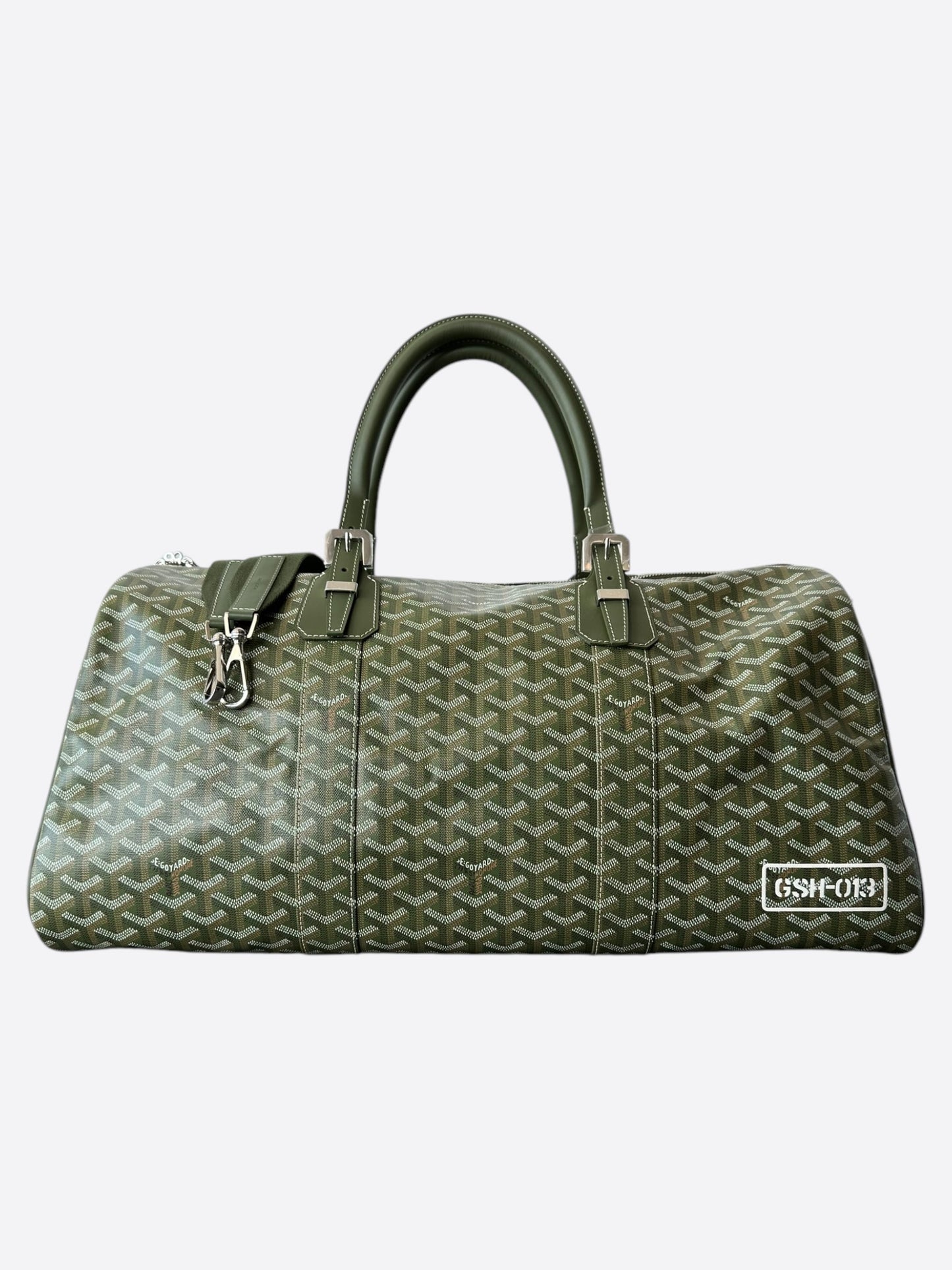 Goyard Khaki Boston 50 Duffel Bag