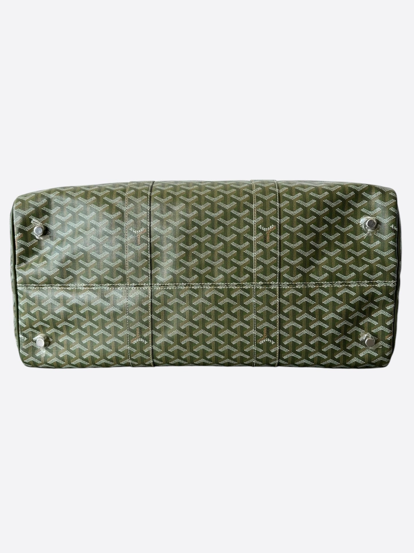 Goyard Khaki Boston 50 Duffel Bag