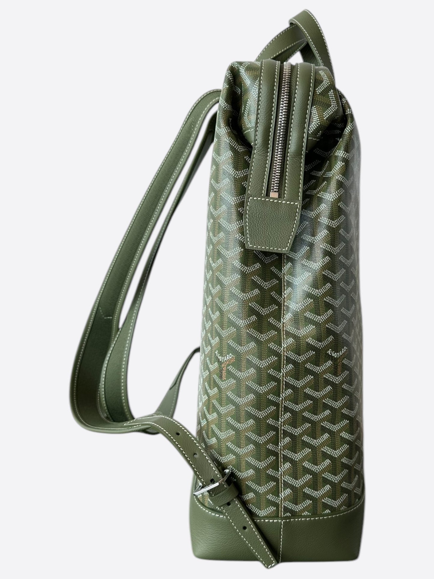 Goyard Khaki Cisalpin Backpack