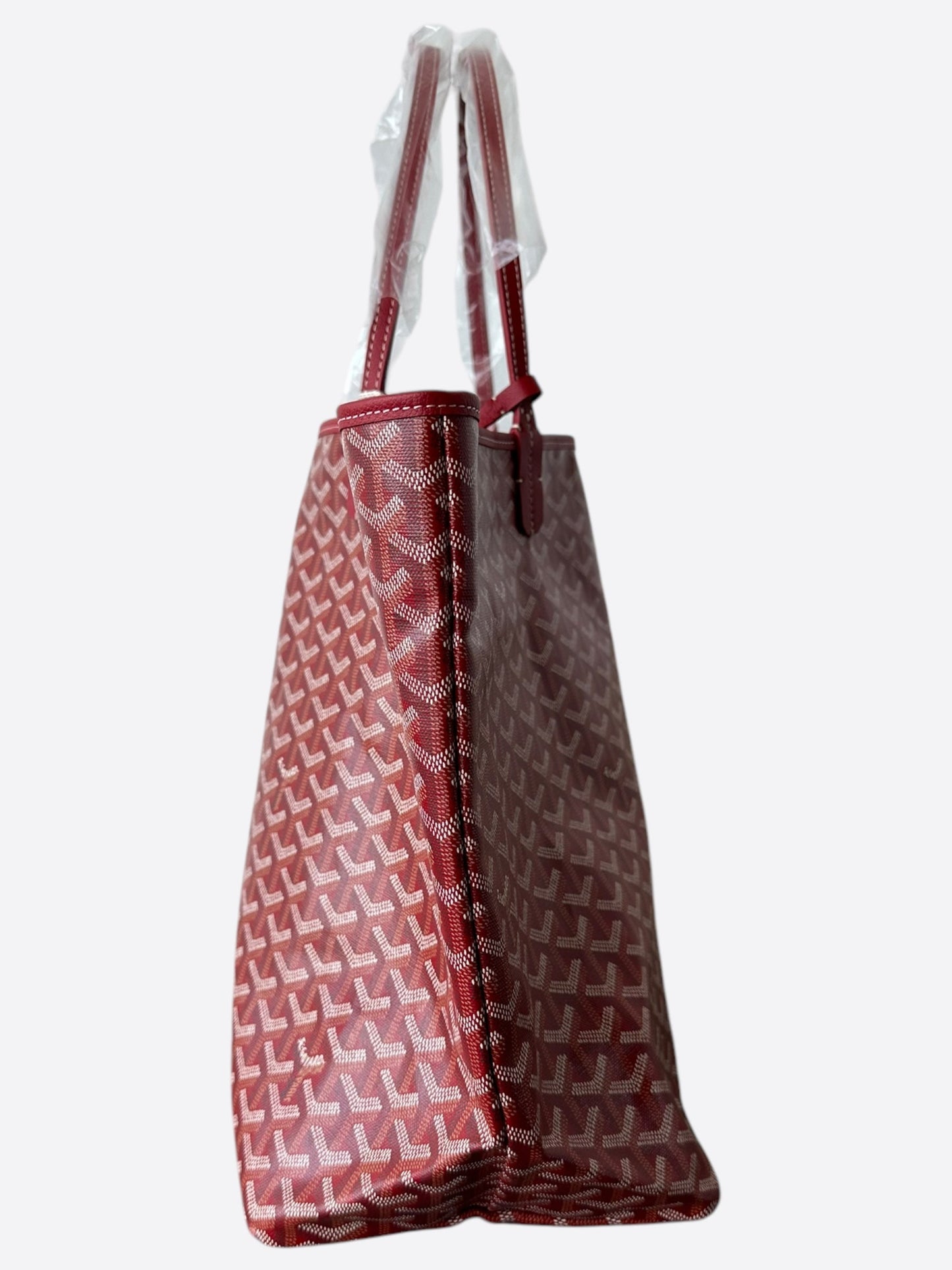 Goyard Red St. Louis GM Tote Bag