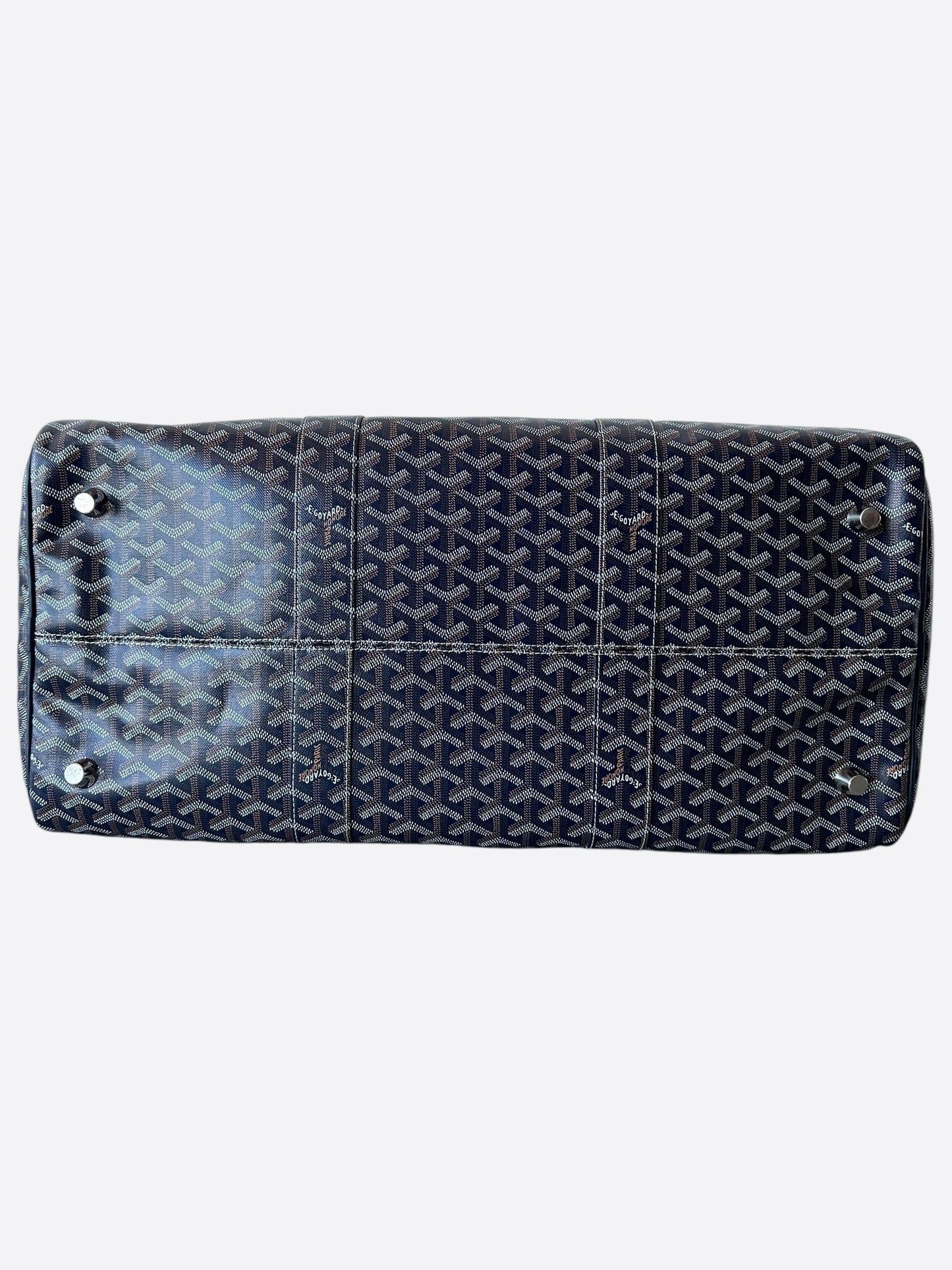 Goyard Navy Boston 50 Duffel Bag