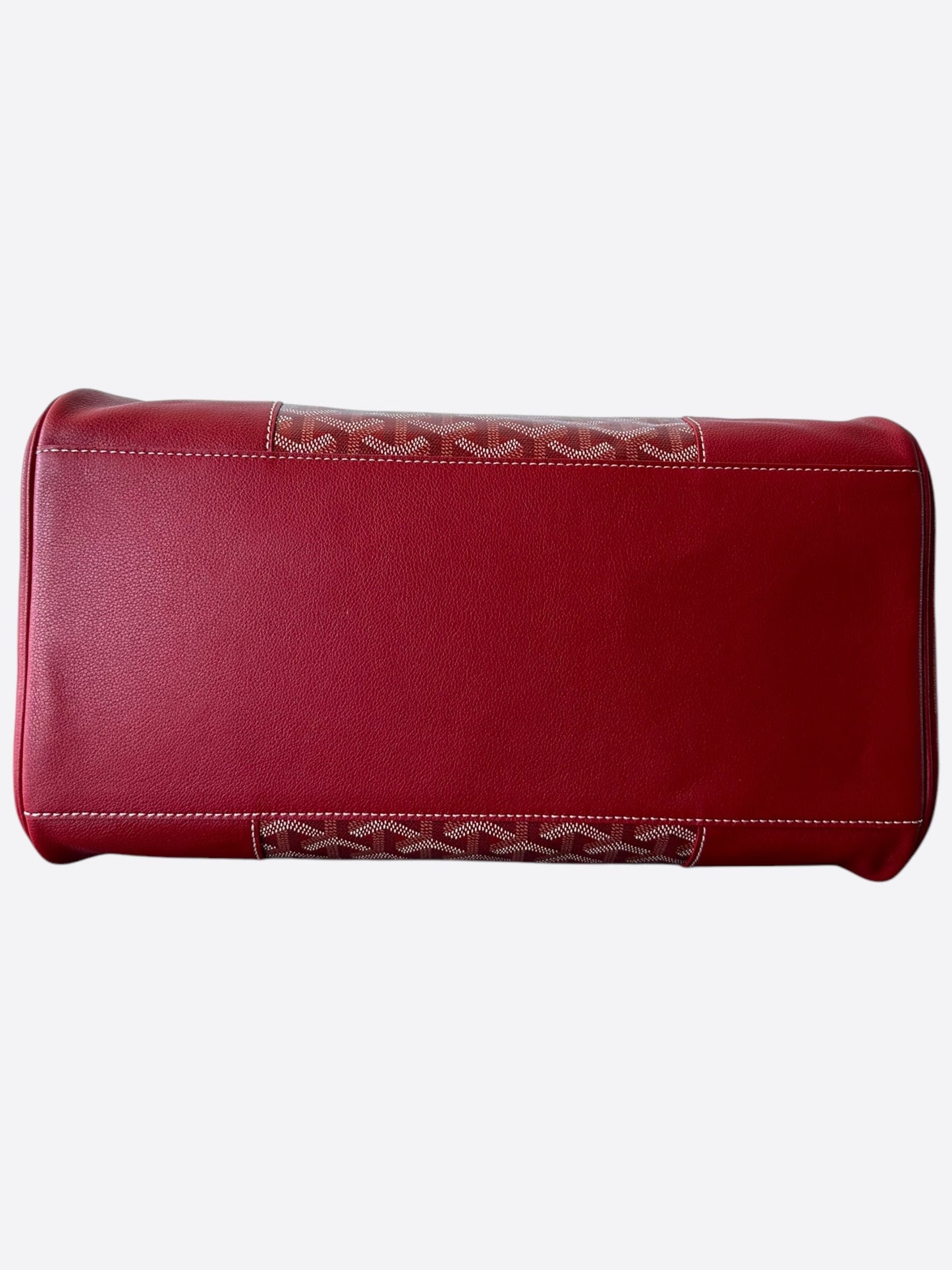 Goyard Red Saigon Tote Bag