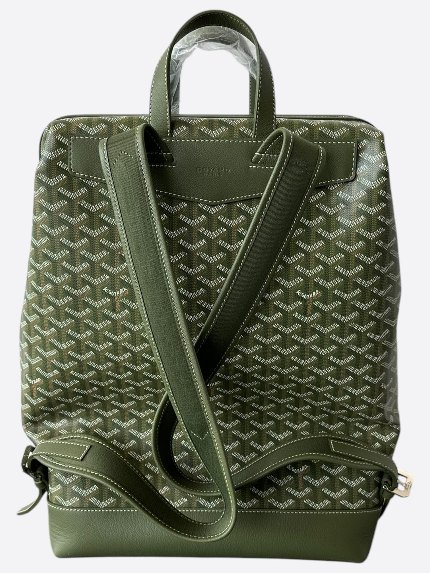 Goyard Khaki Cisalpin Backpack