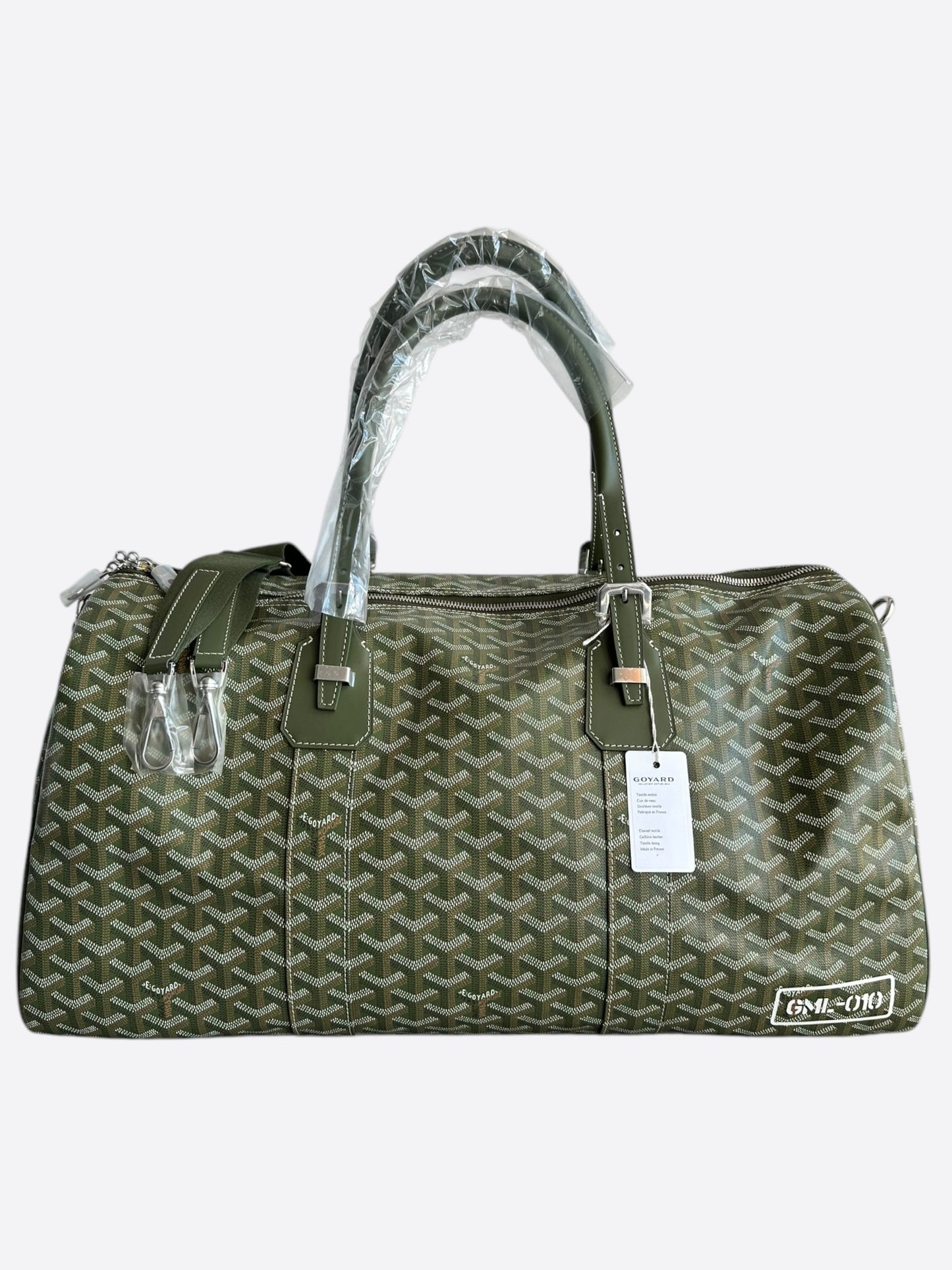 Goyard Khaki Boston 50 Duffel Bag