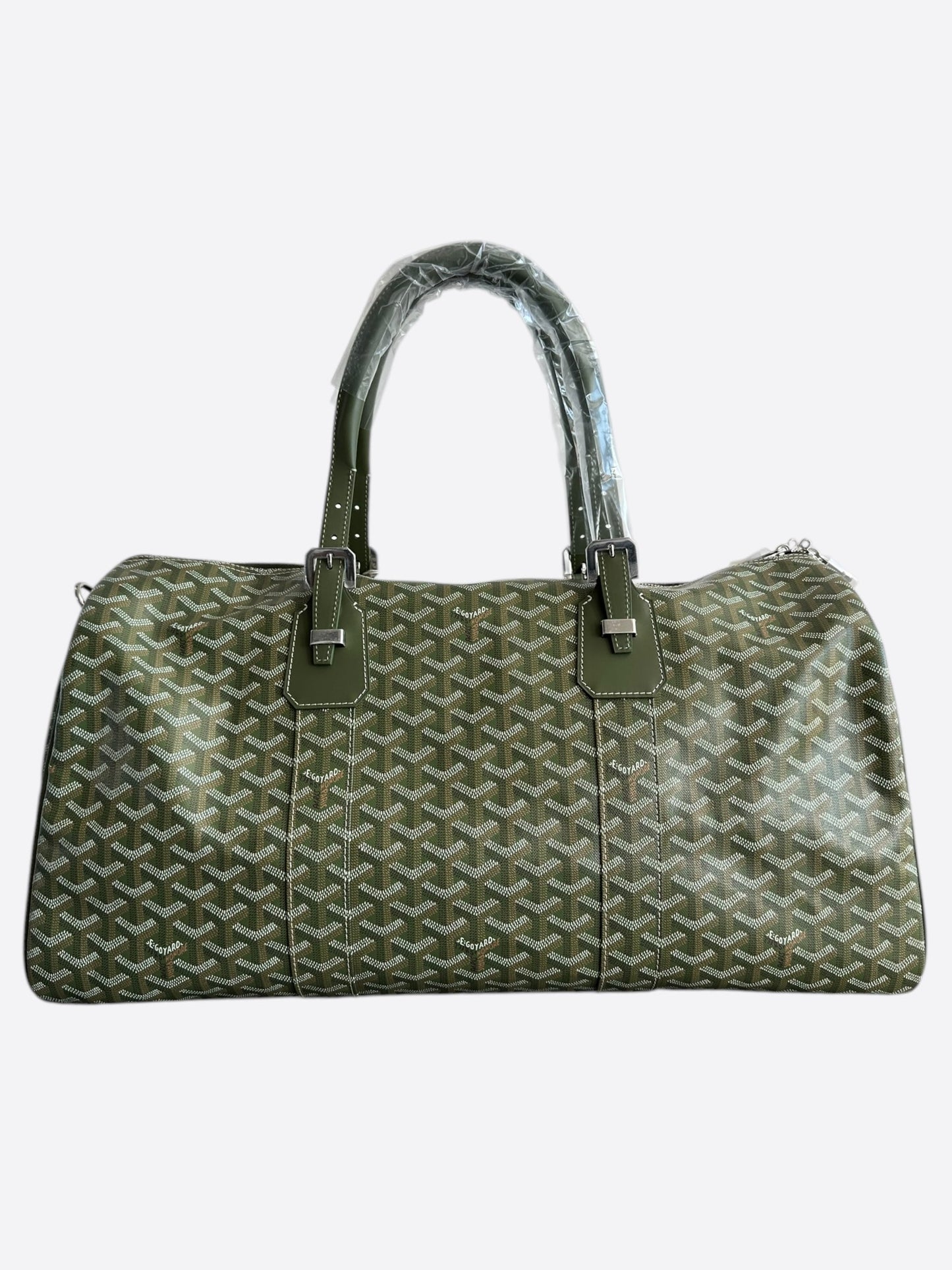 Goyard Khaki Boston 50 Duffel Bag
