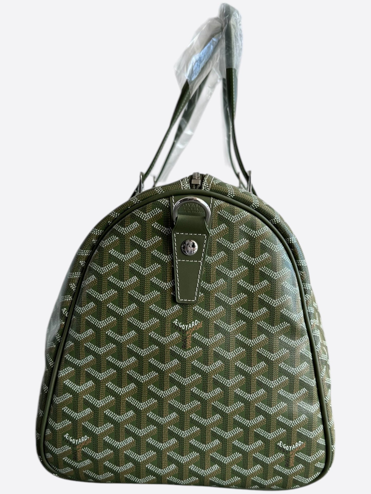 Goyard Khaki Boston 50 Duffel Bag