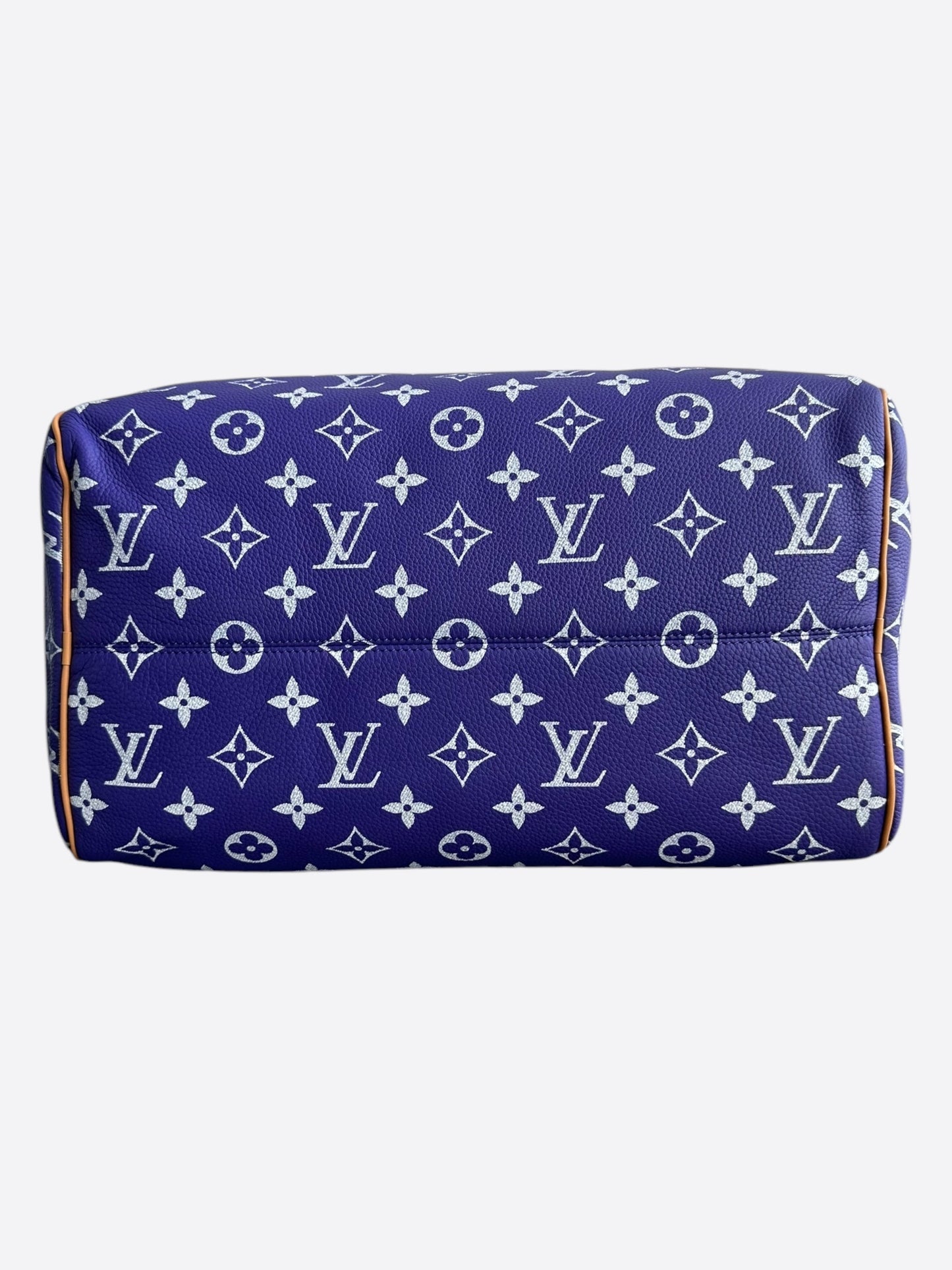 Louis Vuitton Purple & White Monogram P9 Speedy 40