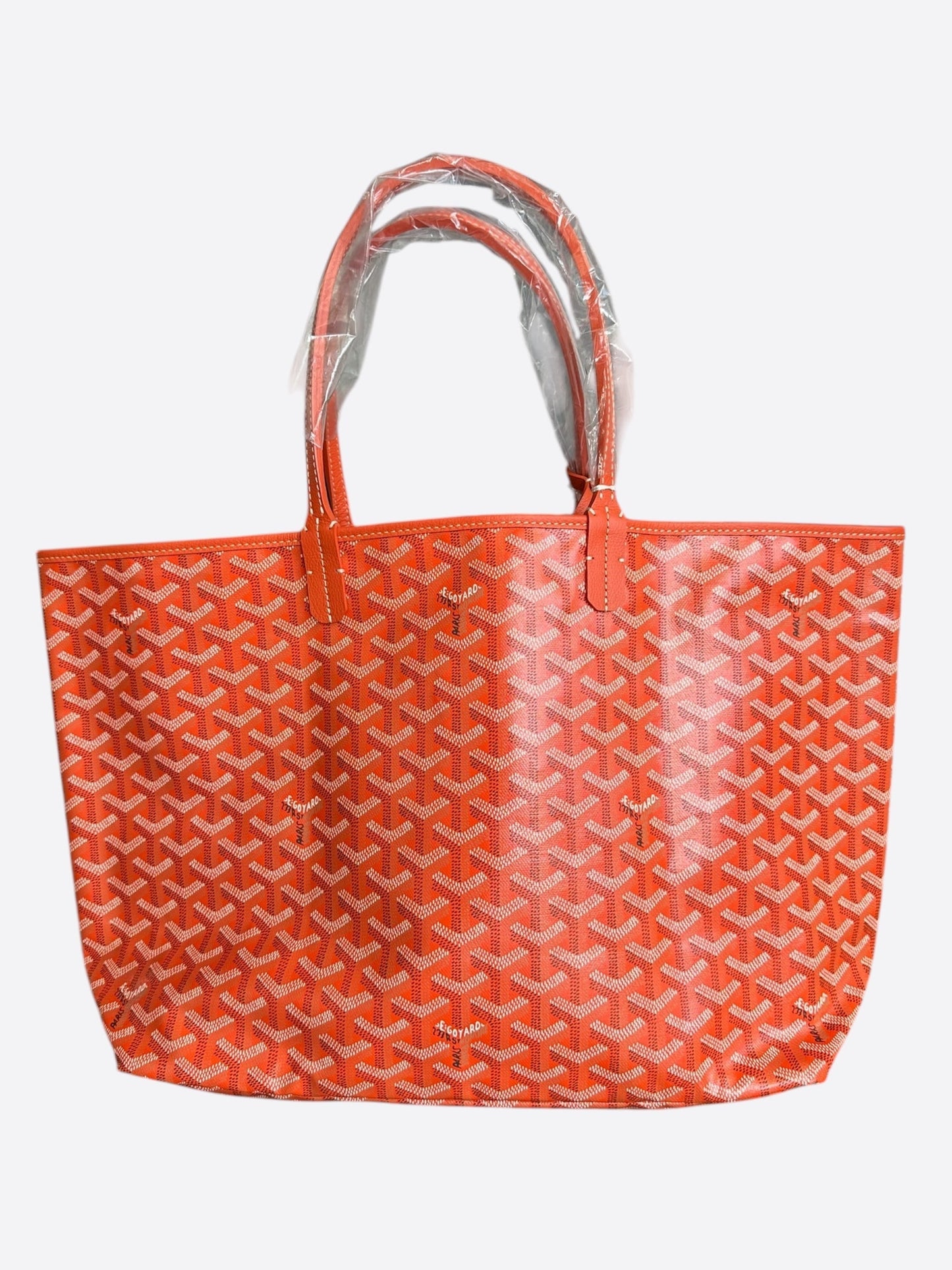 Goyard Orange St. Louis PM Tote Bag
