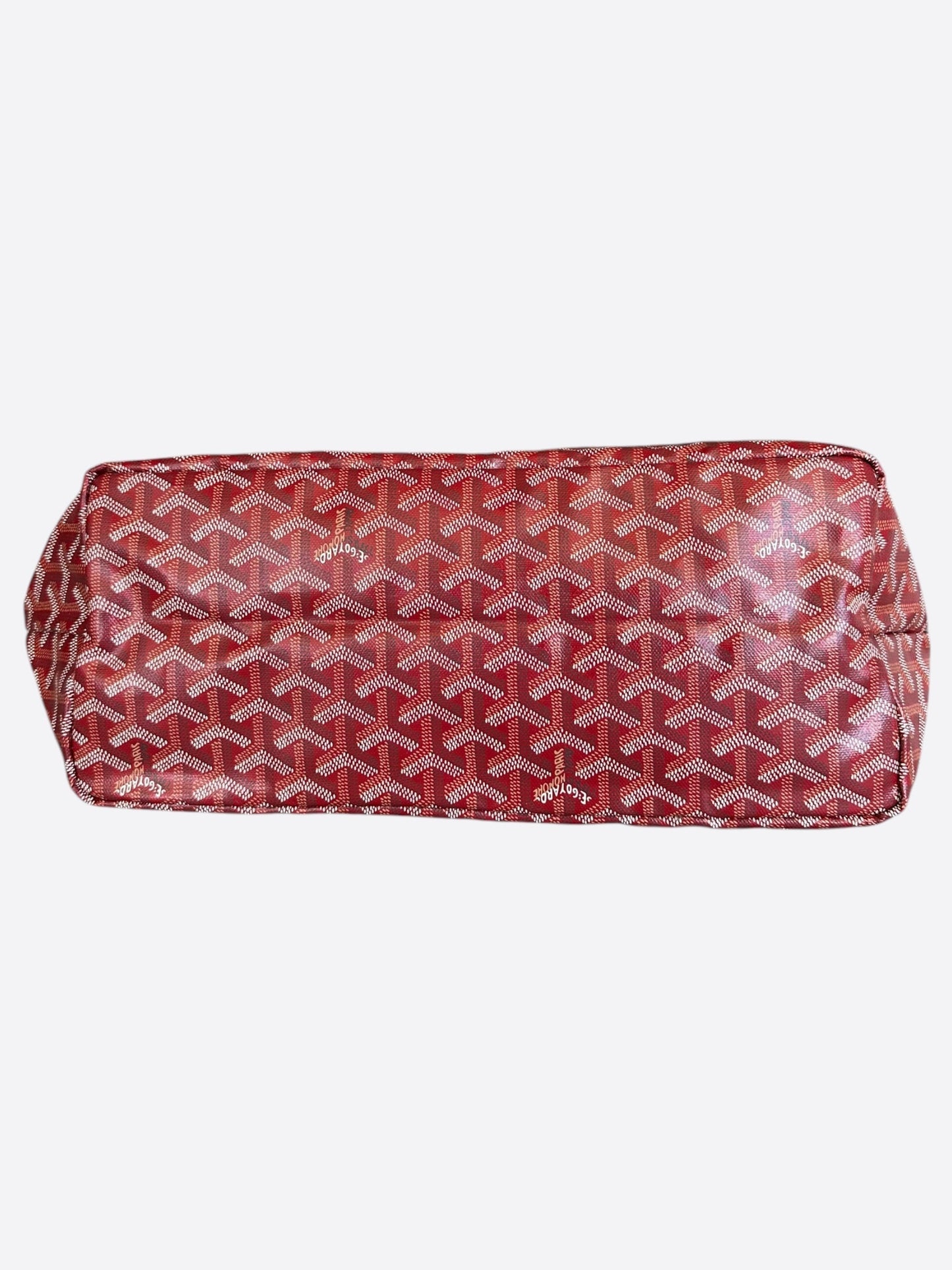 Goyard Red St. Louis PM Tote Bag