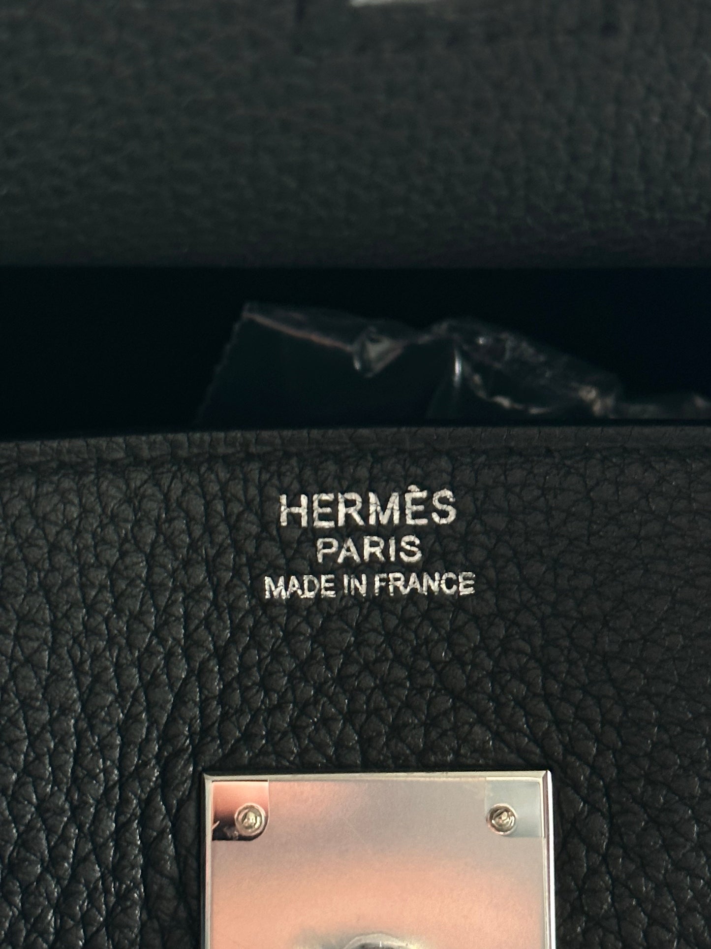 Hermes Black Togo Birkin 30