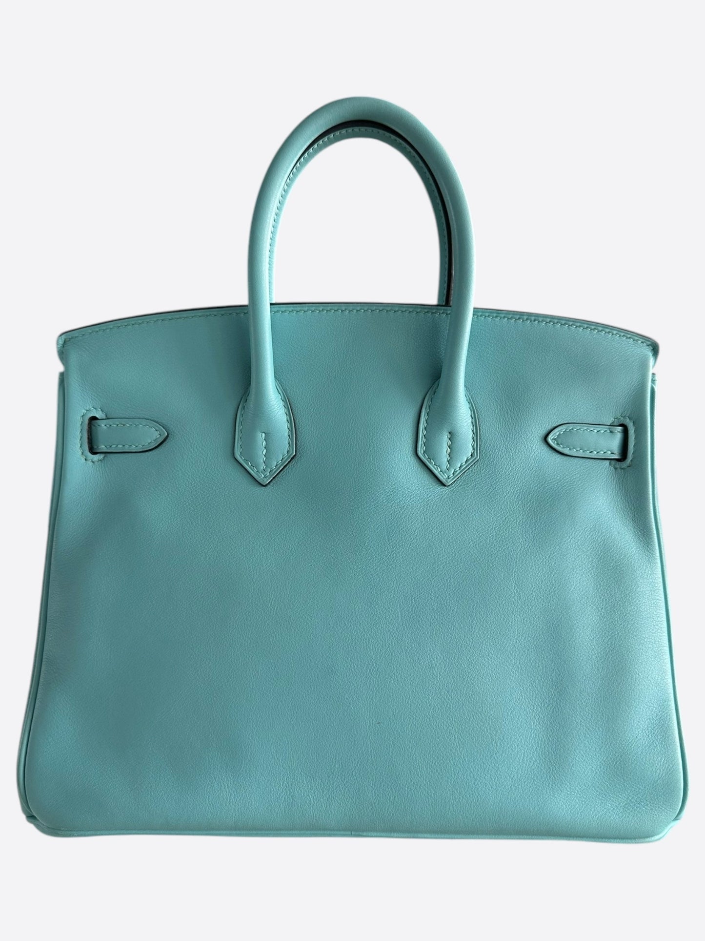 Hermes Blue Atoll Swift Gold Hardware Togo Birkin 25