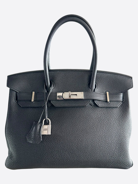 Hermes Black Togo Birkin 30