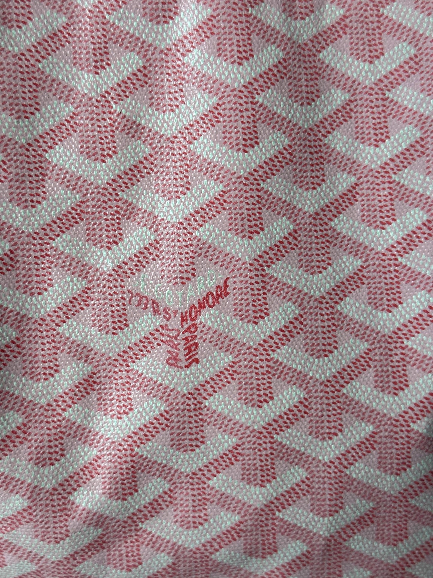 Goyard Pink St. Louis GM Tote Bag