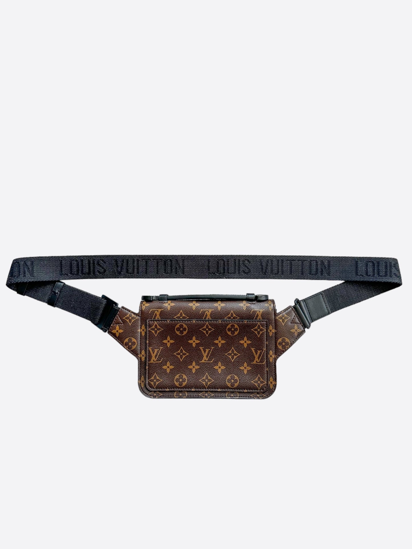 Louis Vuitton Brown & Yellow Monogram S-Lock Messenger