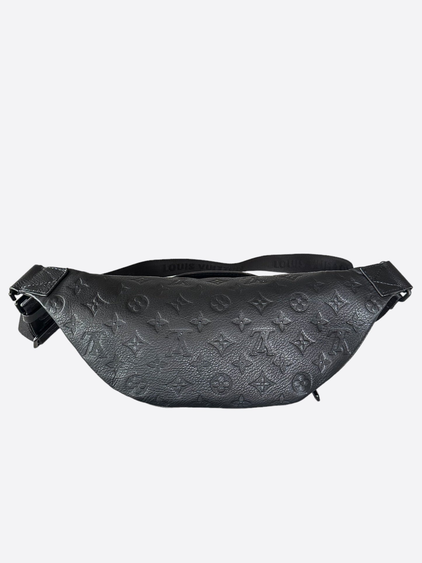 Louis Vuitton Black Shadow Monogram Rush Bumbag