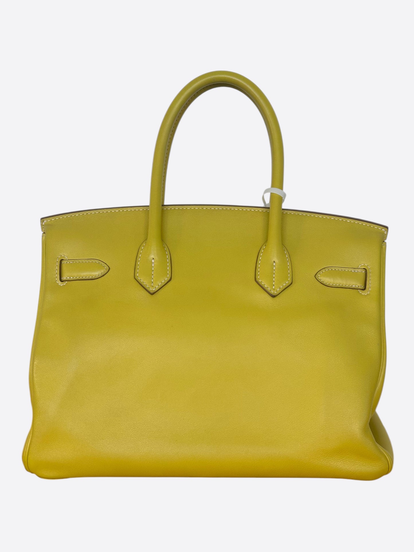 Hermes Yellow Swift Birkin 30