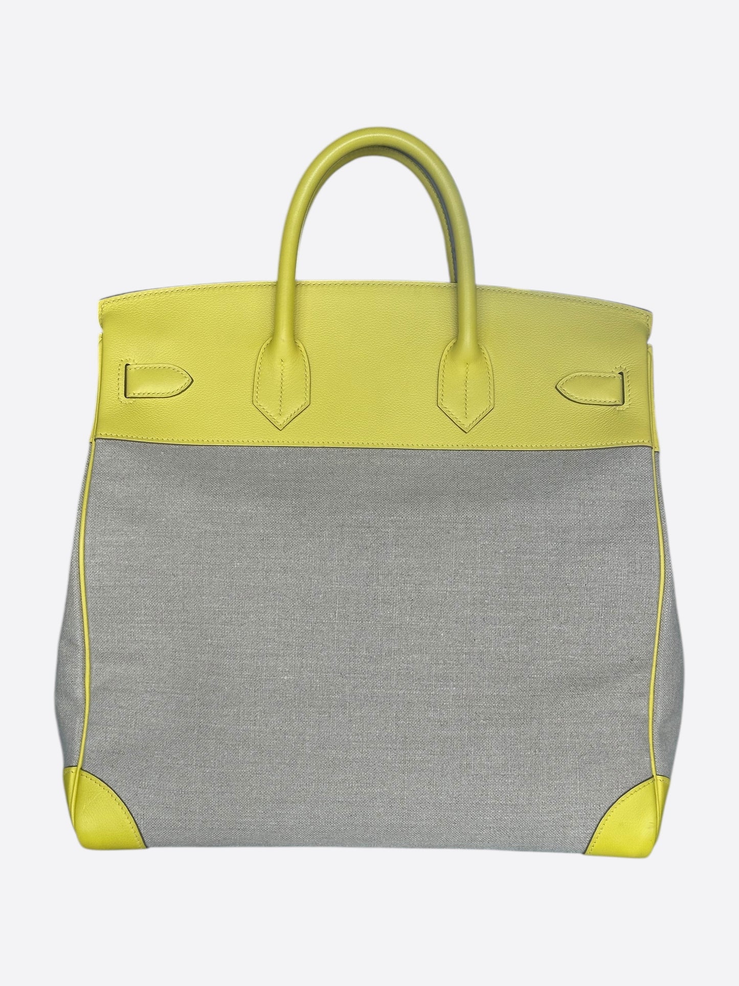 Hermes Lime Yellow Hac Birkin 50