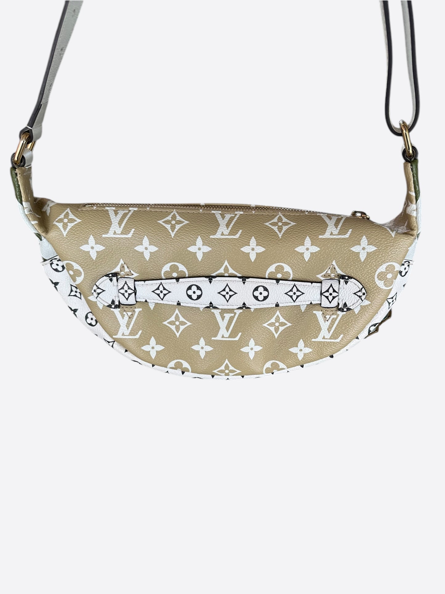 Louis Vuitton Olive & White Empriente Monogram Bumbag