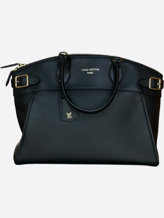 Louis Vuitton Black Taurillon Vendome MM
