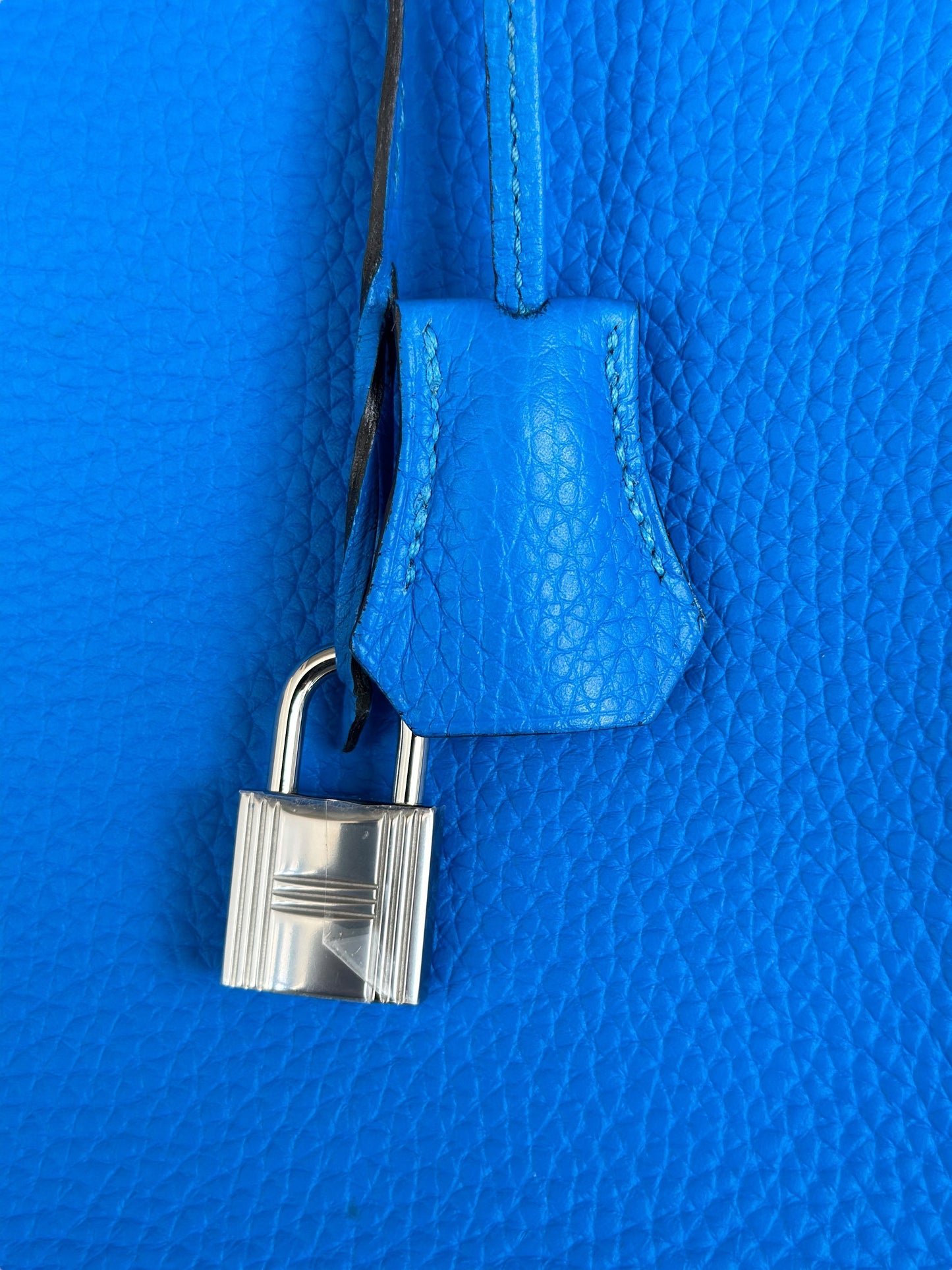 Hermes Blue Hydra Togo Birkin 40