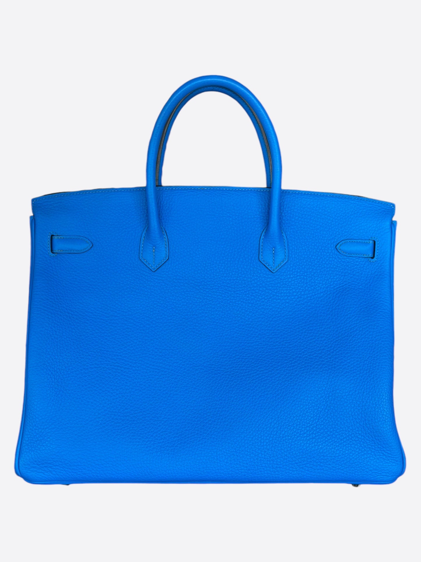 Hermes Blue Hydra Togo Birkin 40