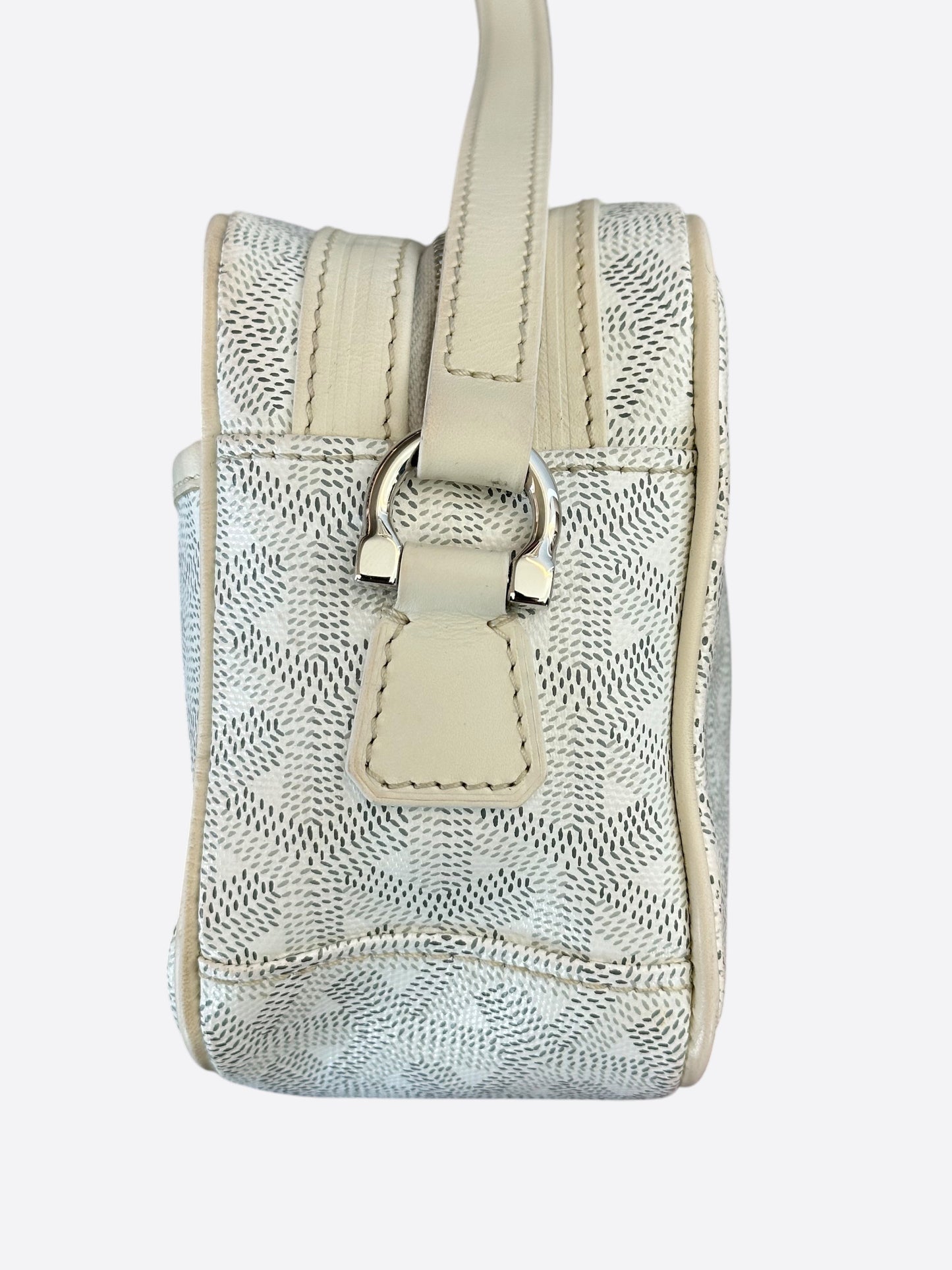 Goyard White Cap Vert Messenger Bag