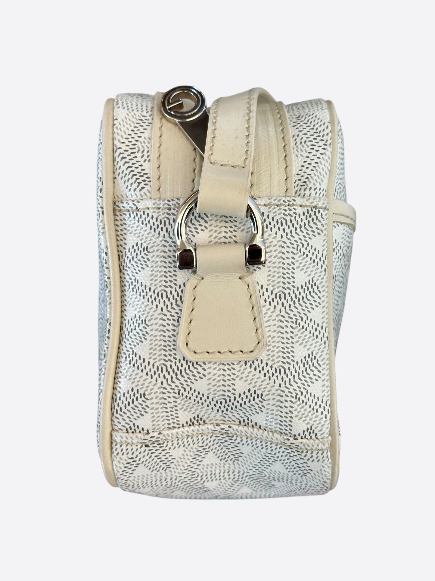 Goyard White Cap Vert Messenger Bag