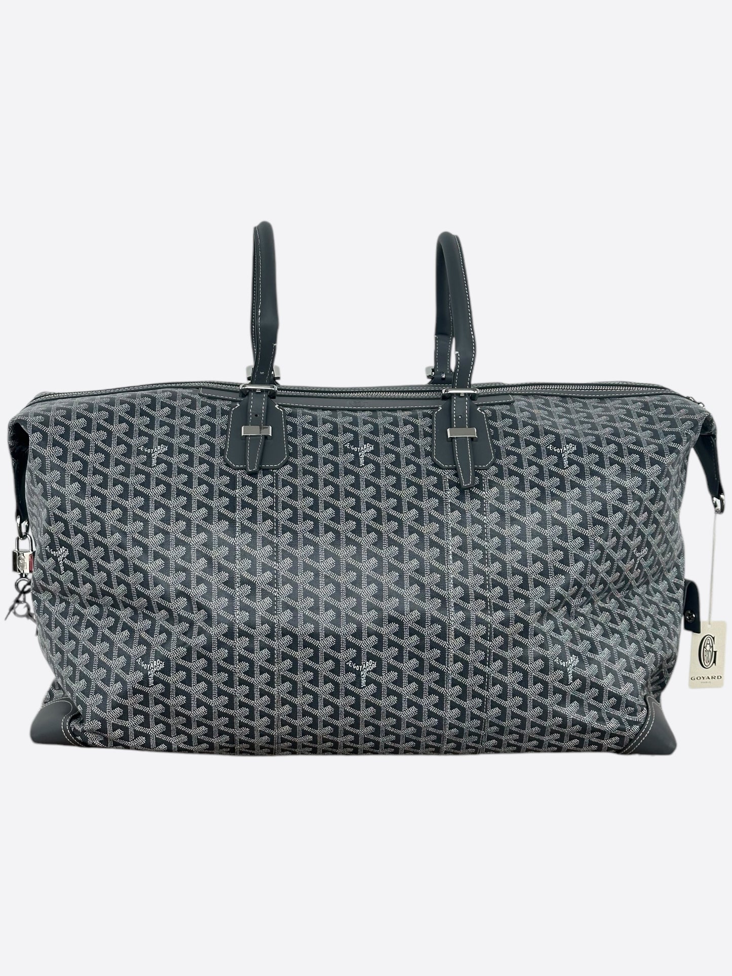 Goyard Grey Boeing 55 Duffel Bag