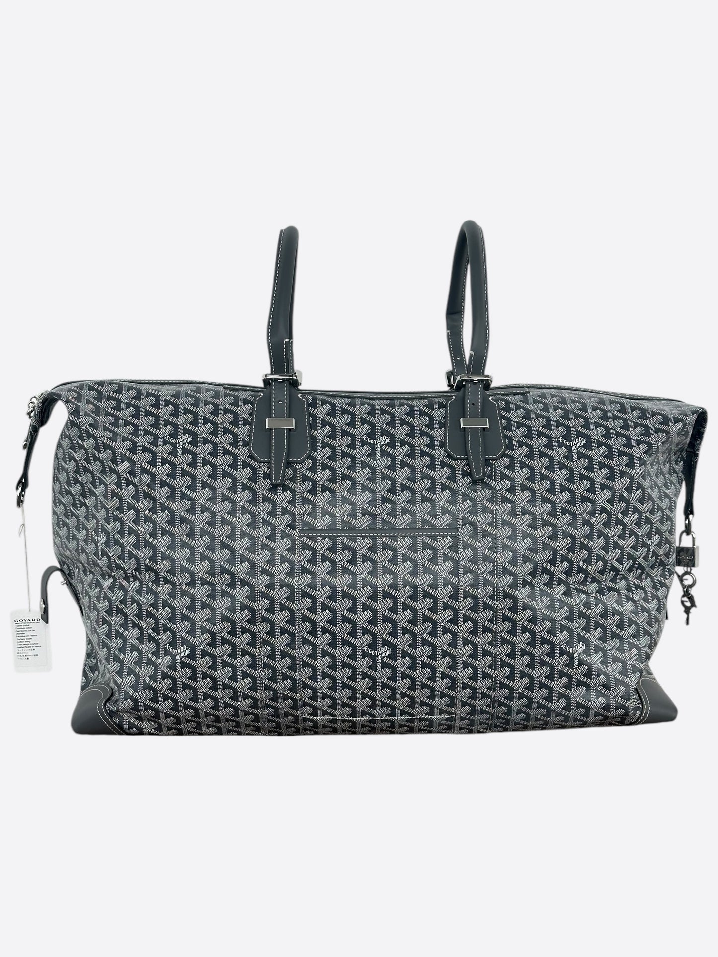 Goyard Grey Boeing 55 Duffel Bag