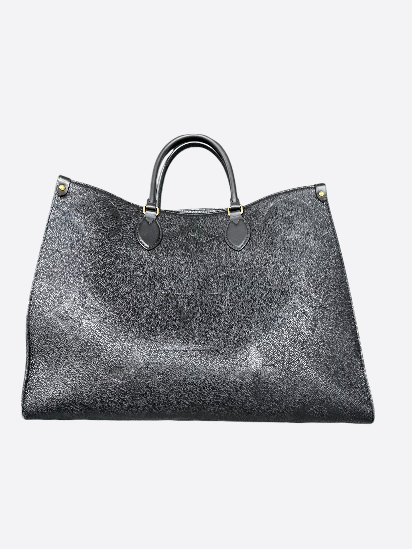 Louis Vuitton Black Monogram Empreinte OnTheGo GM