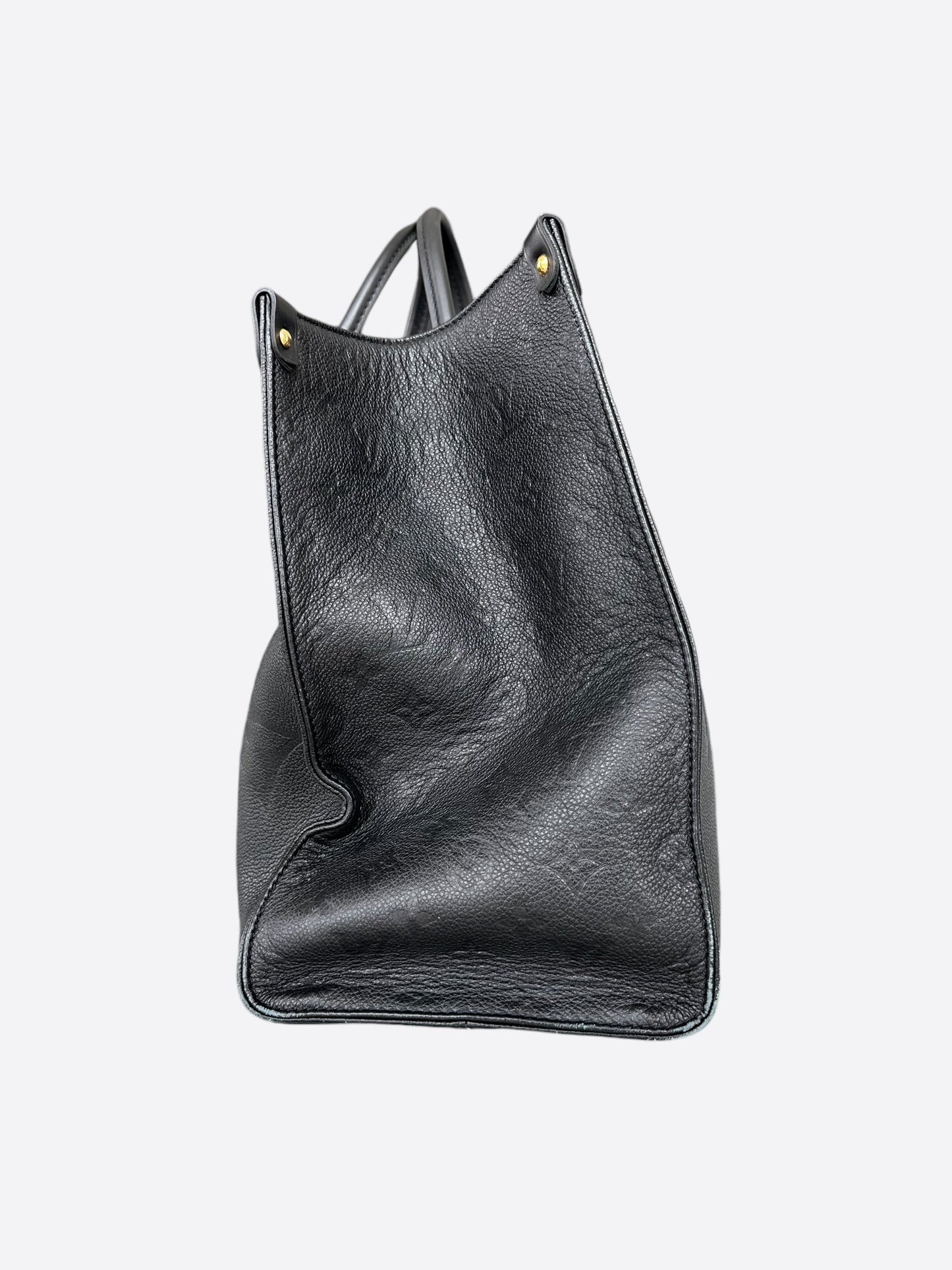 Louis Vuitton Black Monogram Empreinte OnTheGo GM