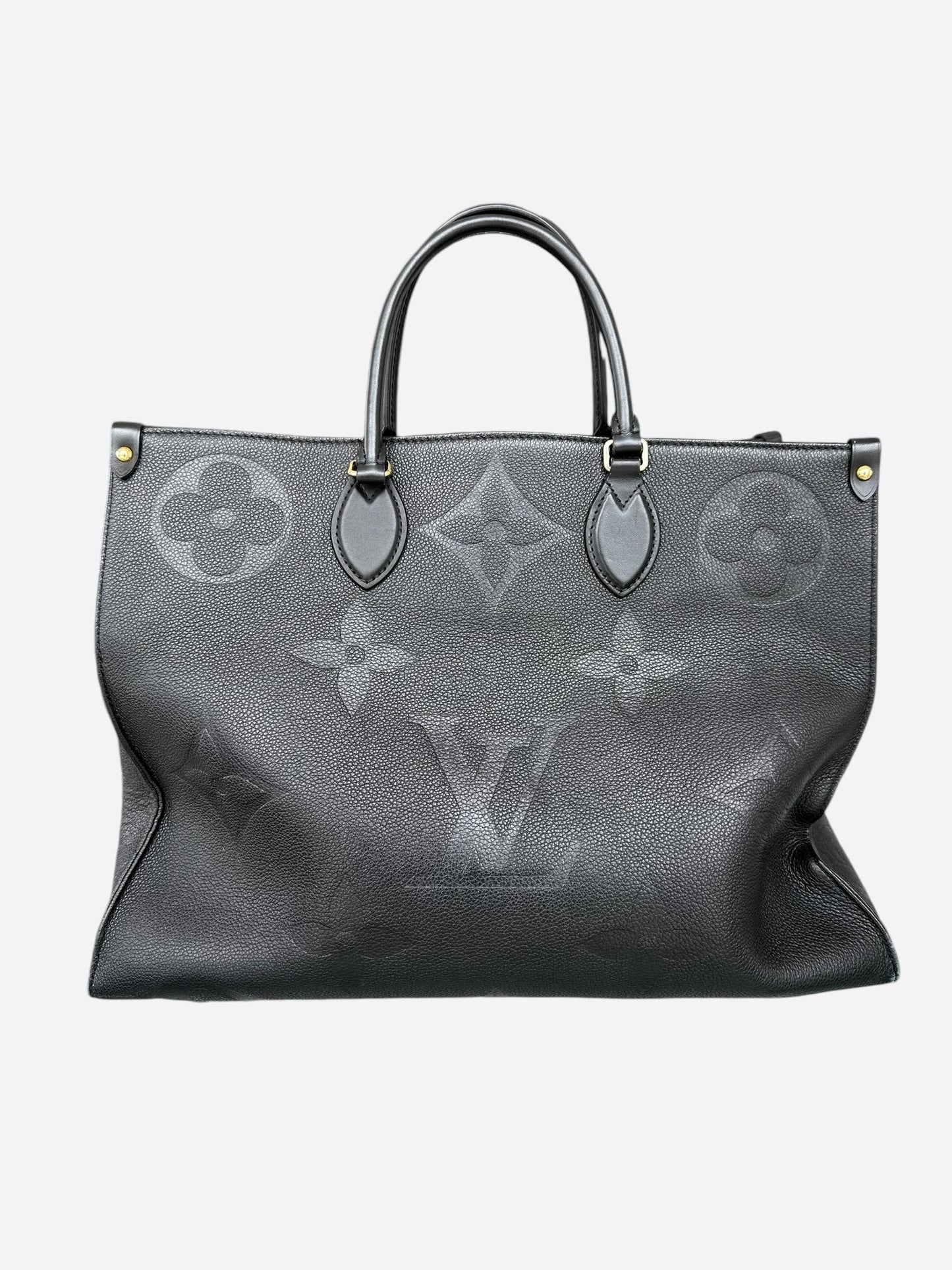 Louis Vuitton Black Monogram Empreinte OnTheGo GM