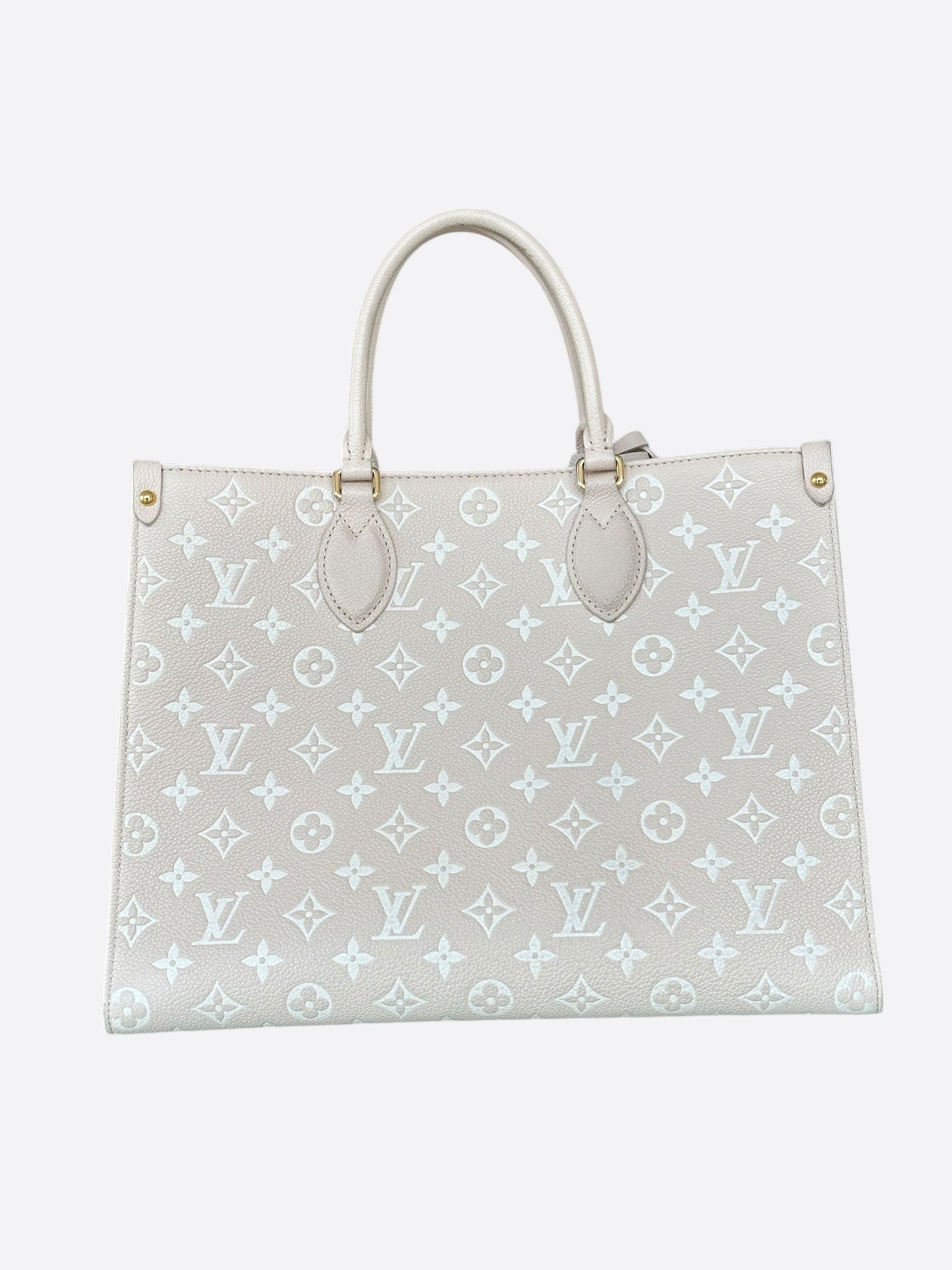 Louis Vuitton Beige Empreinte Monogram Spring In The City OnTheGo MM