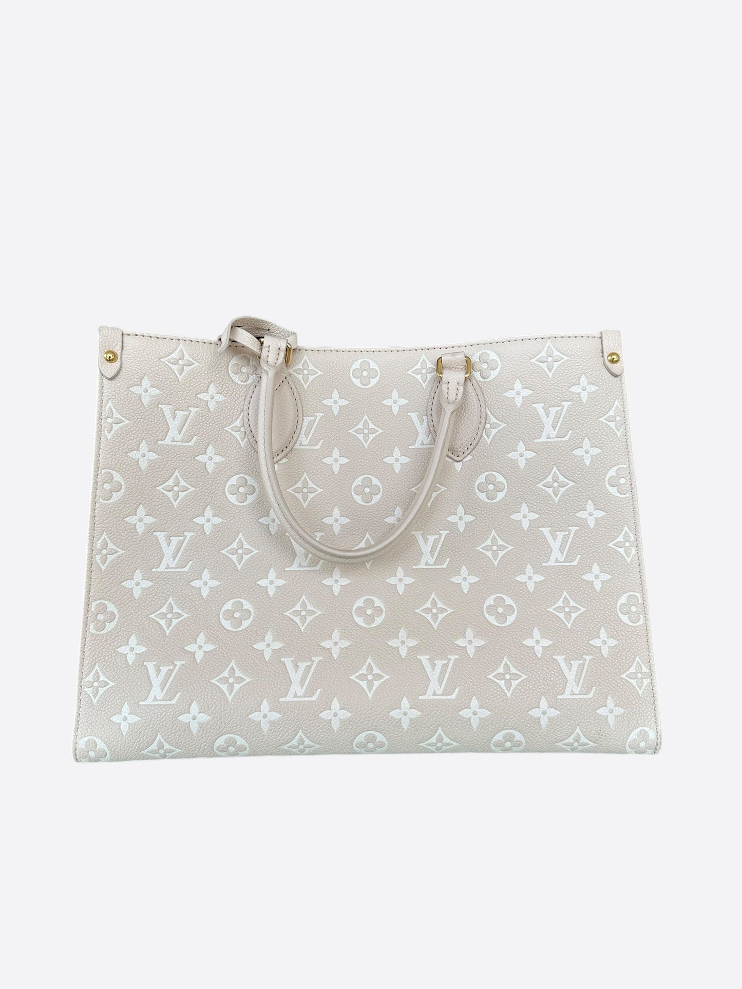 Louis Vuitton Beige Empreinte Monogram Spring In The City OnTheGo MM