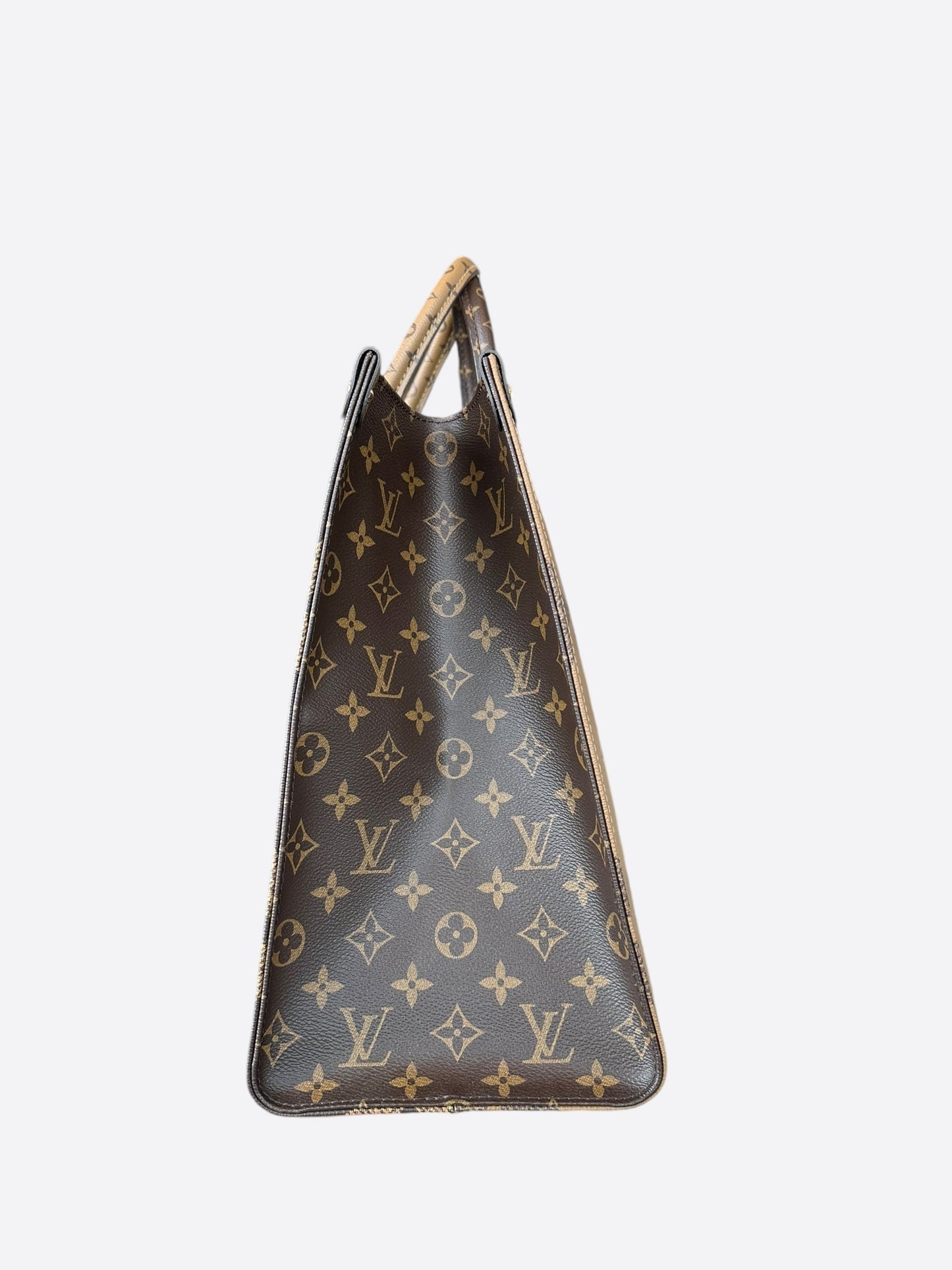Louis Vuitton Brown Reverse Monogram OnThe Go GM