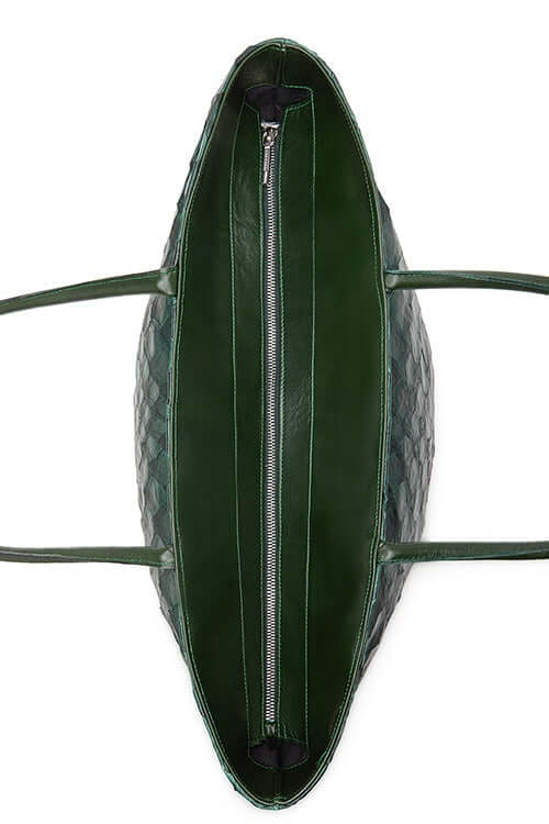 Delray Shopper - Verdant Green  Pirarucu