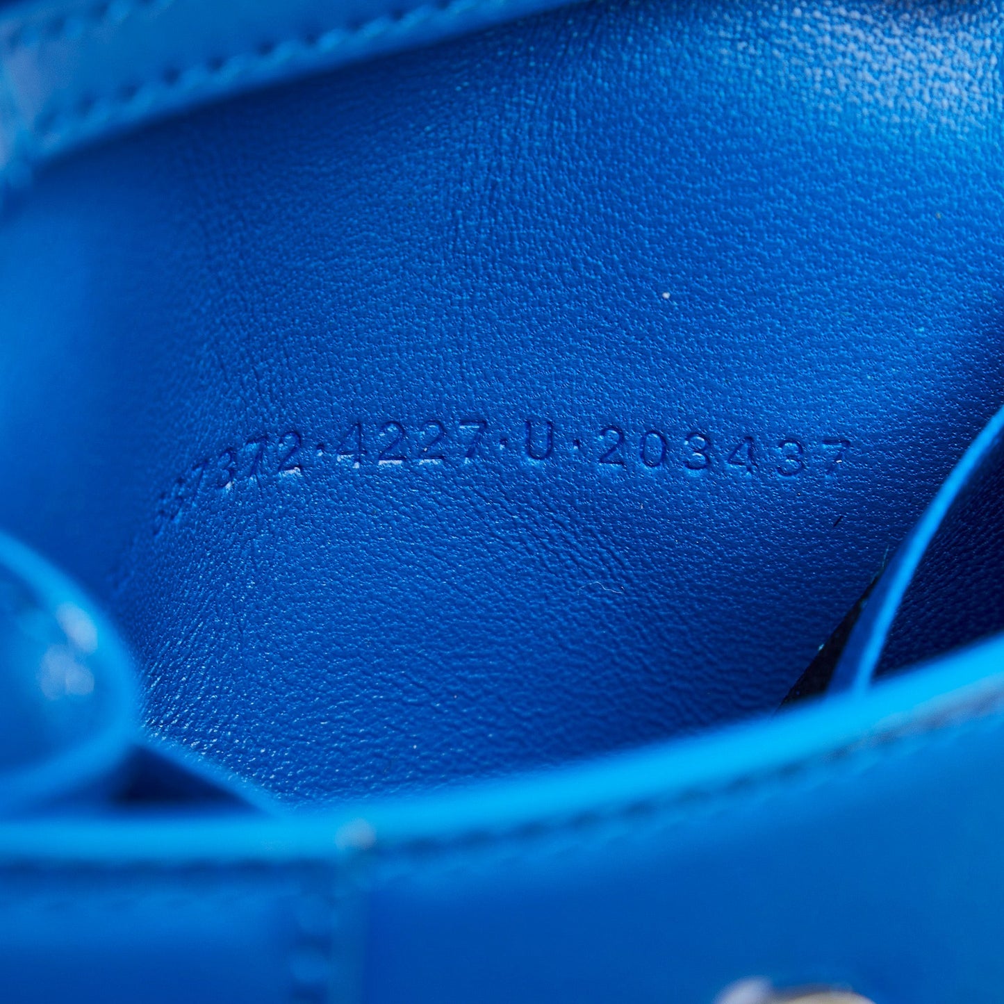 Balenciaga Mini Hourglass Blue