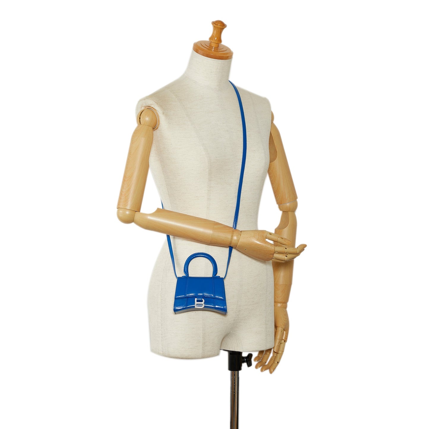 Balenciaga Mini Hourglass Blue