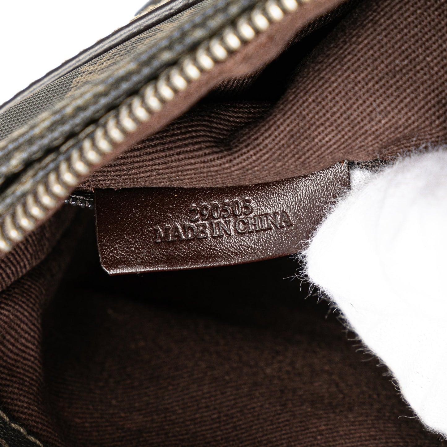 LOEWE Anagram Canvas Crossbody Black