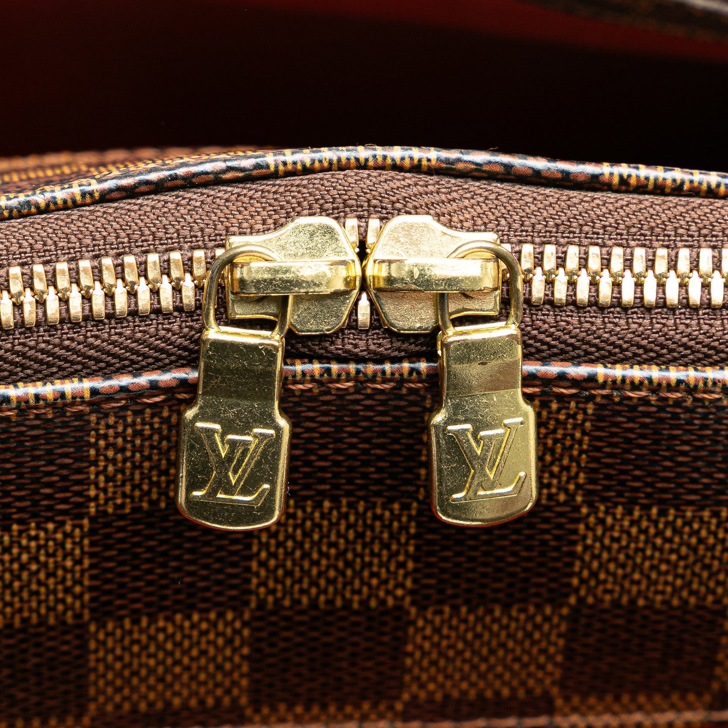 Louis Vuitton Damier Ebene Belem MM Brown