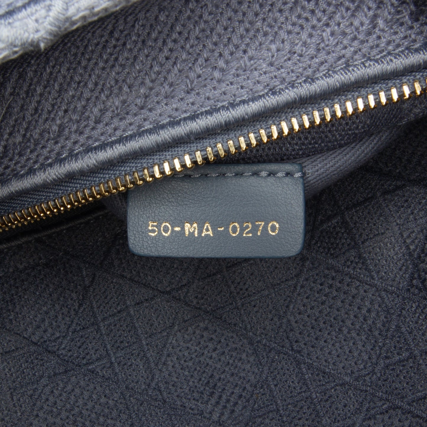 Dior Medium Cannage Lady D-Lite Blue