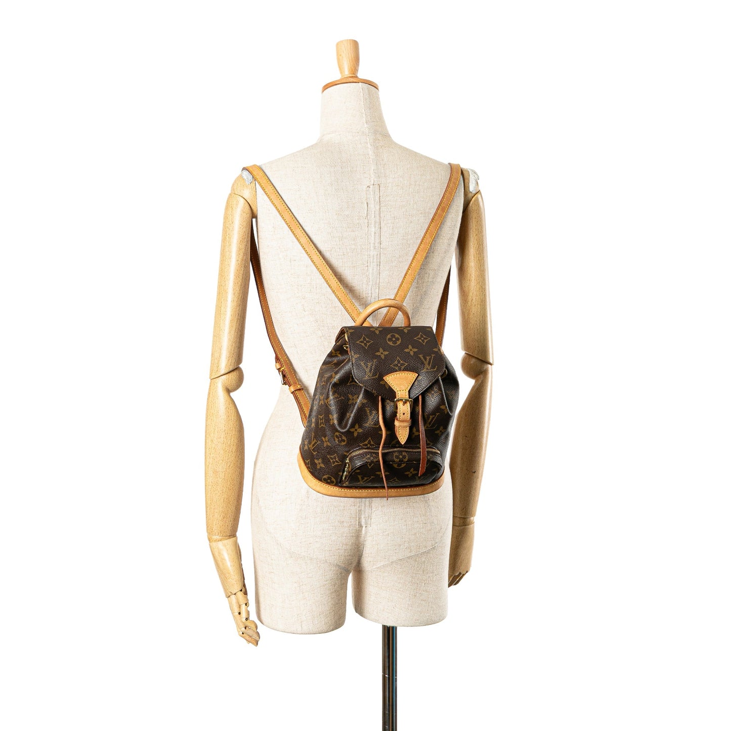 Louis Vuitton Monogram Mini Montsouris Brown
