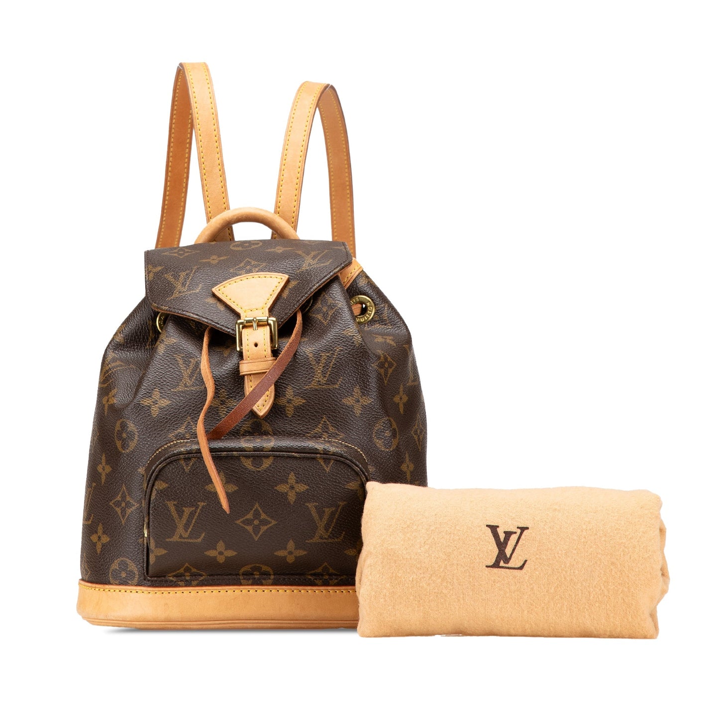 Louis Vuitton Monogram Mini Montsouris Brown