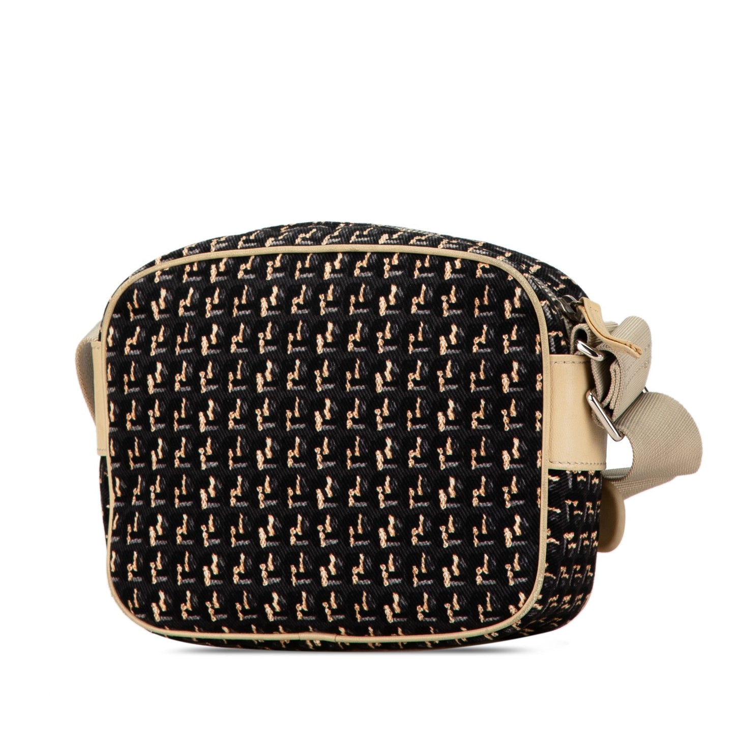 Chanel Canvas Lucky Clover Camera Bag Black