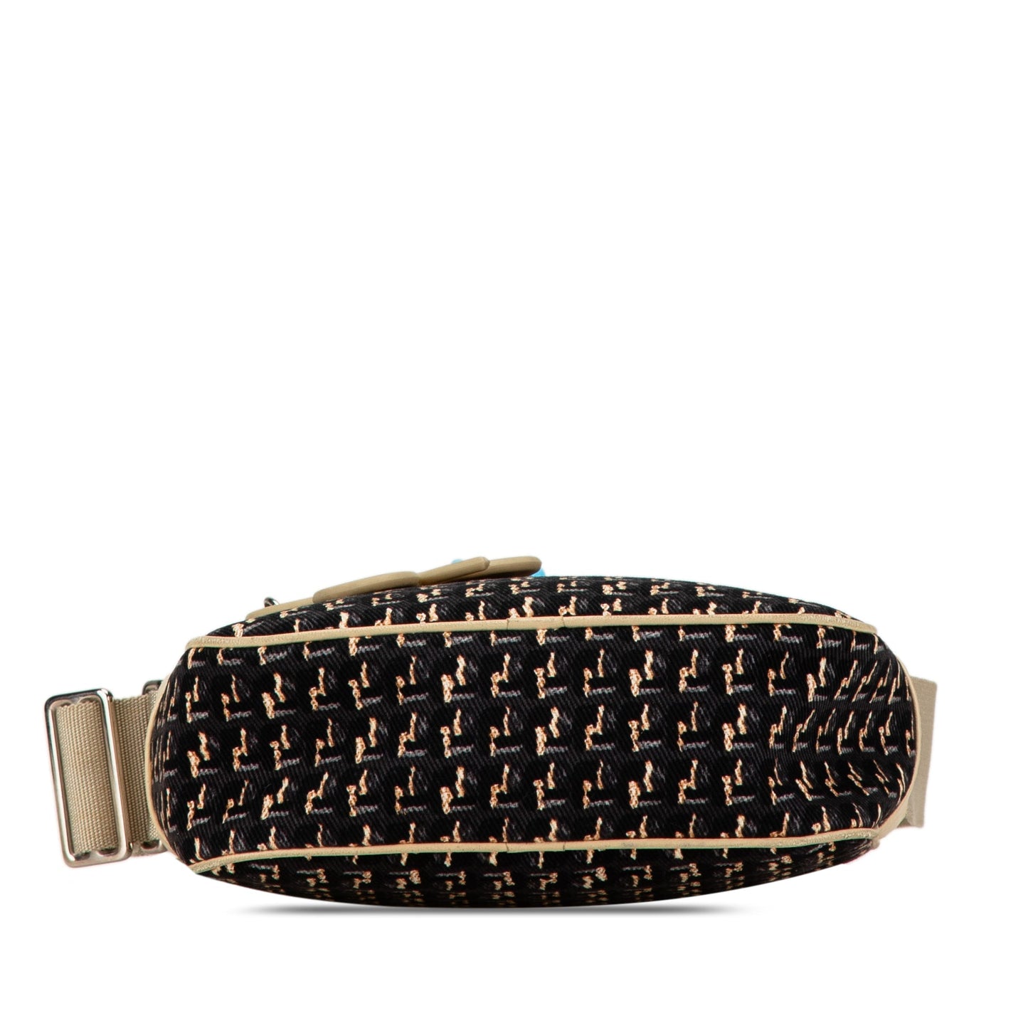 Chanel Canvas Lucky Clover Camera Bag Black