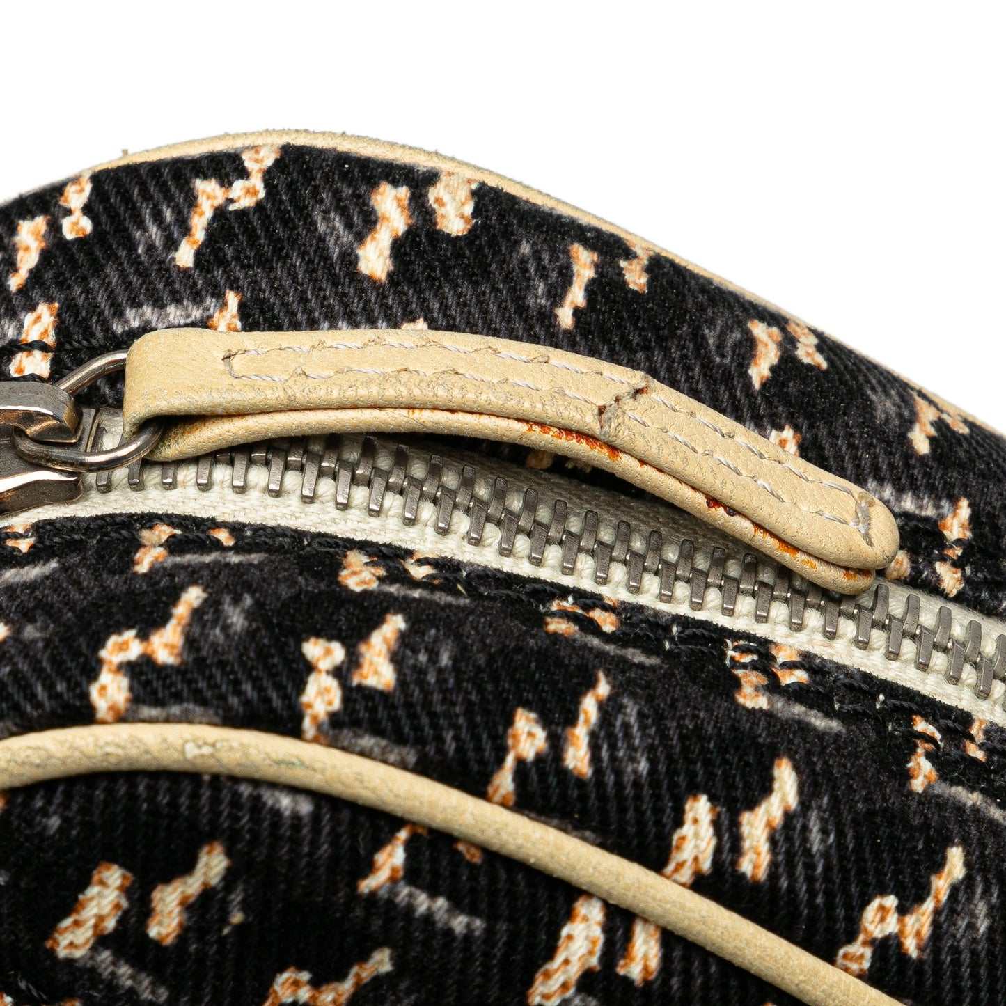Chanel Canvas Lucky Clover Camera Bag Black