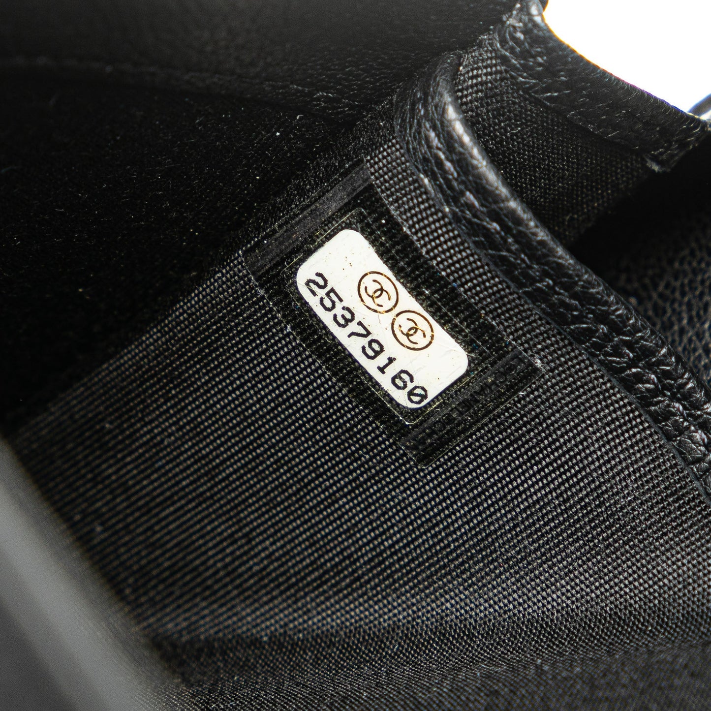 Chanel CC Calfskin Long Wallet Black