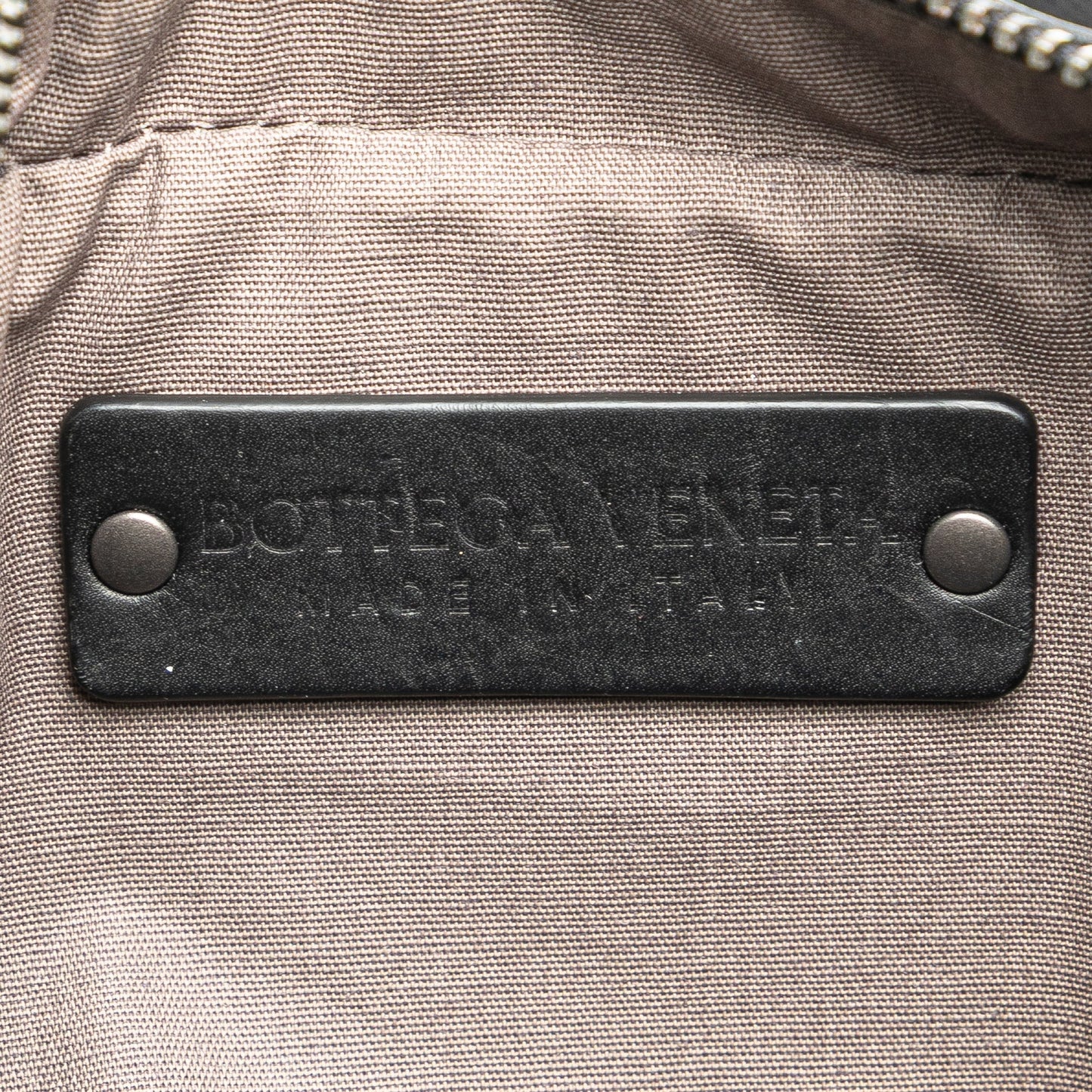 Bottega Veneta Calfskin Intrecciato Belt Bag Black