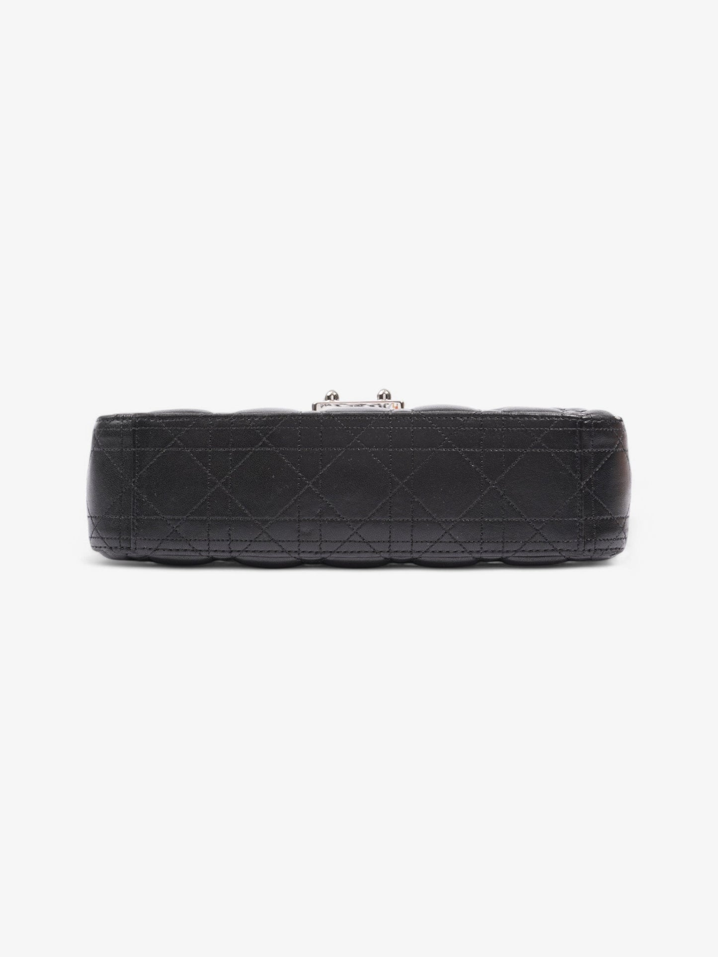 Christian Dior Miss Dior Cannage Flap Bag Black Leather
