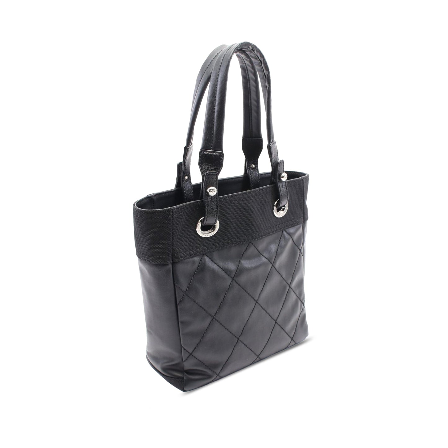 Chanel Small Paris Biarritz Tote Black